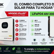 ⚡ KIT SOLAR HUMSIENK – 12KW + 15KWH – $5600 USD ⚡ - Img 58184760