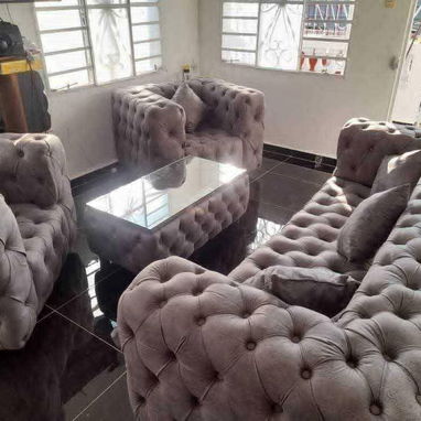 ‼️‼️ juegos de sala 🛋️parejas de sillones,juegos de comedor,juegos de Cuartos y mucho mas para embellecer - 4/5