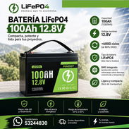 Batería LiFePO4 ENERGYPORT 100AH 12.8V 1280WH - Img 57342556