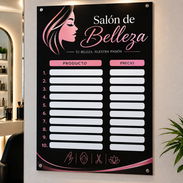 Cartel impreso para precios - Img 57589412