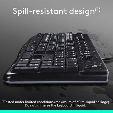 Logitech MK120 Combo de teclado y mouse con cable de tamaño completo 52815418 - 4/5