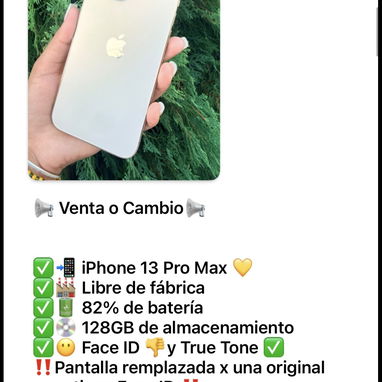 Venta o cambio de iPhone (iPhone 12 a iPhone 16 pro) - 8/8