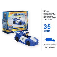 Spin Master Nickelodeon Paw Patrol The Movie Chase Mini Vehicle Set 2 in 1 15 cm - Img 58468157
