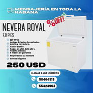 ❄️ NEVERAS ✅ ROYAL DE 7.8 PIES 💲250 USD - Img 51406736