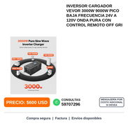 Inversor Cargador Vevor 3000W 9000W pico - Img 58439248