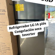 Refrigerador LG 14 piés, congelación seca, tecnología Inverter - Img 57418640