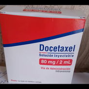 Docetaxel cubano 80mg/2ml(con su diluyente) - Img 57487276