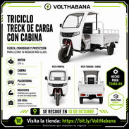 🚛⚡Triciclo Treck de Carga con Cabina -  ¡Más capacidad para tu trabajo diario! - Img 55793102
