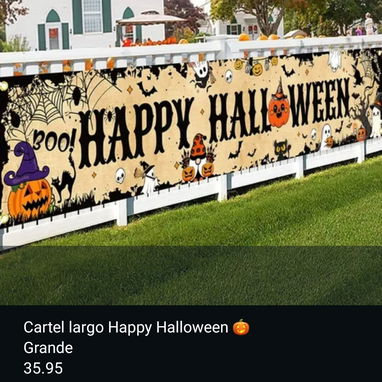 🎃 DECORACIÓN PARA HALLOWEEN☠️Lo mejor para decorar tu casa y negocio está temporada📩Pide el catálogo al WhatsApp - 4/10