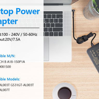 Cargador adaptador de CA de 150W 20V 7.5A para Asus ADP-150CH B A18-150P1A Rog G731GT FX505GT FX505DD FX505DT 53274327 - Img 123013706