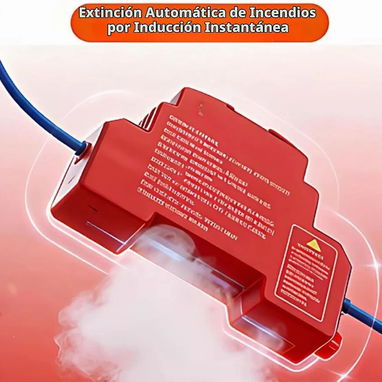Extintor automático para cuadro eléctrico montaje en carril Din - 2/3