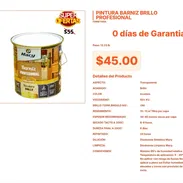 Barniz Incoloro Profesional compatible con Disolvente Sintético VPT#-0235 - Img 55445790