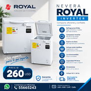 NEVERA ROYAL INVERTER DE 99 LITROS | 3.5 PIES³ ❄️  🏠 ¡Compacta, práctica y perfecta para tu hogar o negocio!  Si bus - Img 58092315
