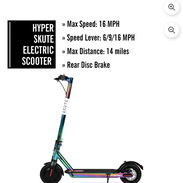 Carriola electrica adultos Hyper Skute nueva sellada en caja-350usd - Img 56767846
