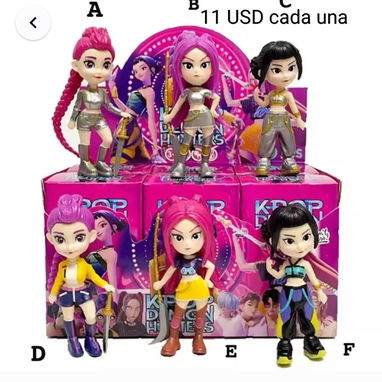 💜Muñecas de las Guerreras K-POP _diferentes diseños de todos los personajes - Img 121947937