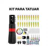Kit inalámbrico de tatuaje Pen + 20 cartuchos - Img 57624089