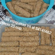 Se venden las mejores croquetas caseras de la Habana con sabor a pollo - Img 55470414