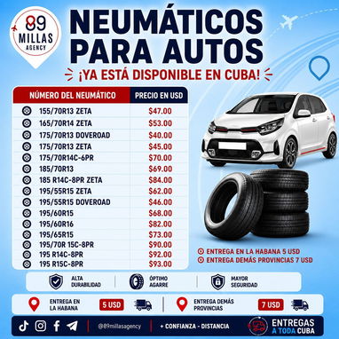 Neumáticos de autos motos ,gomas de carros gomas de motos - Img 123073732