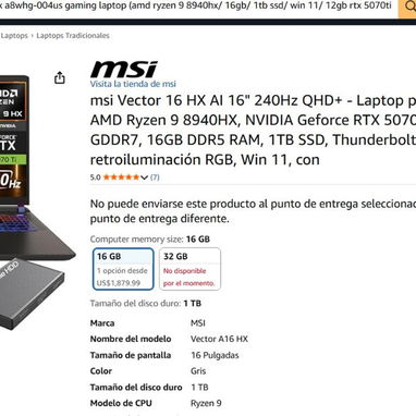 Vendo Laptop Gamer Msi, me ajusto con el precio, escribeme y hablamos - Img 125935715