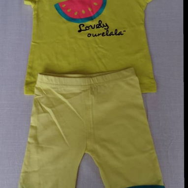 Juego de short y pulover para niñ@s de 1 a 4 años - 5/10