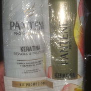 Pantene, Juego de Champú Pantene de 300ml y 1 crema de peinar termoprotectora de 300ml. Estuches sellados. - Img 55969090