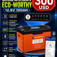 BATERÍA ECO-WORTHY 12.8V 100AH - Img 57515422