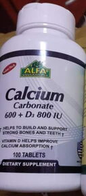 @Glucosamina condritin/vitamina A/Calcio 600+D3/Termómetro Mercurio/Calma/Anamu/Equinacea\Aspirina 81 mg - Img 54737253