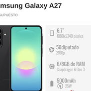 Samsung A27 6/128, nuevo, sellado con garantía - Img 56443038
