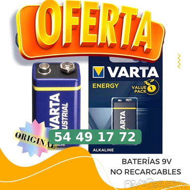 Pilas 9V Varta - 3/3