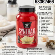 Proteína Syntha 6 , 28 servicios - Img 57132803