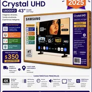Samsung de 43” Crystal 4K UHD ( modelo U8000 del 2025 ) Smart TV - Img 55551576
