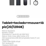 Tablet+teclado+mouse+lápiz(20/128GB) Marca: Nyxolaria - Img 56350150