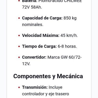 Triciclo Eléctrico de carga y pasaje marca MAGKEKE - 2/2