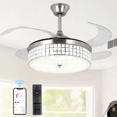 Ventilador de Techo con lámpara - Img 122077610