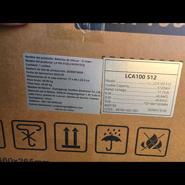Batería de litio Life PO4 100 Ah 51.2V - 4/4