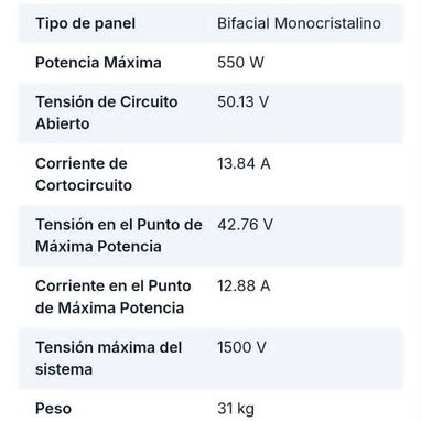 🌸PANEL SOLAR BOVIET 550W BIFACIAL en 180 usd y x Parlet a 160 usd c/u - 3/3