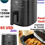 FREIDORA DE AIRE 5.7L | Panel Táctil | 8 Programas - $65 USD Zelle 🚚 #FreidoraAire #AirFryer #Freidora #CocinaAire - Img 54255042
