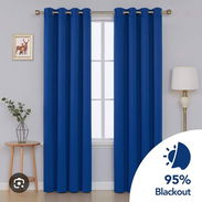 💜Cortina blakout Casa opal 100% poliester, cubren completamente la luz solar, cuentan con sus argollas de acero inoxid - Img 55710062