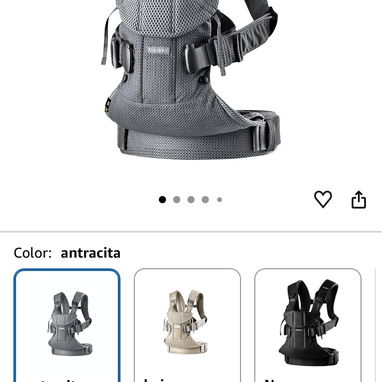 Cargador (Porta Bebé BabyBjörn) calidad premium - 3/6