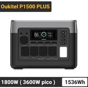 OUKITEL P1500PLUS Con 1536Wh, 1800W - Pico 3600W, Carga Rápida y Batería LiFePO4 Estación de Energía Portátil - Img 57485808