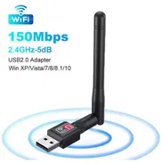 📶 Mini USB WiFi Adapter 150Mbps – 3000 CUP - Img 49983425