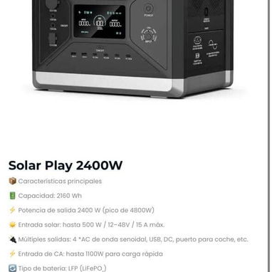 Estaciones de Energía diferentes modelos y precios - 8/10