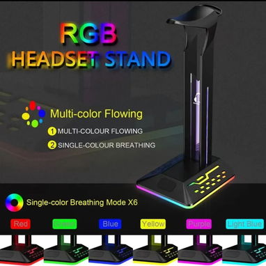 Soporte RGB para audífonos 🎧 - Img 121653165