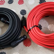 Cable solar para panel 15m con conectores, es la pareja - Img 56428209