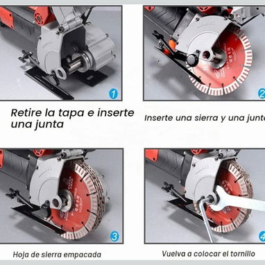 Máquina de corte y ranurado de alta potencia - 6/9