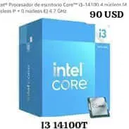 Vendo microprocesador I3 14100T de 14va generación nuevo new - Img 57545958