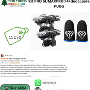 * Kit profesional SUMAXPRO F4 + dedales Cybernetic. PUBG para moviles - Img 56661085