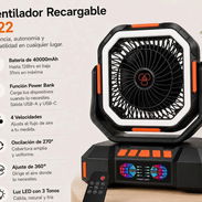 Ventilador Recargable 40000 mAh - Img 56462971