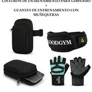 COMBO FITNESS PRO 3 EN 1, ESTUCHE MULTIUSO CON CORREA + CINTURON DE ENTRENAMIENTO + GUANTES DE ENTRENAMIENTO - Img 55931475