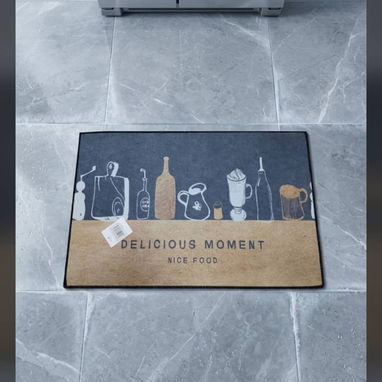 Alfombra de cocina 1 pieza - 4/9